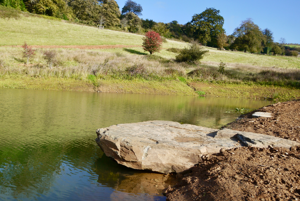 Water feature stonework specialists South Devon - Earthform