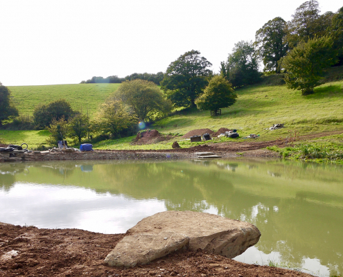 swim-ponds-lakes-photo4 Swimming lakes South Devon with natural bespoke stone-work