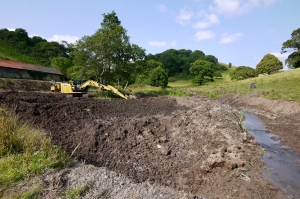 lake-restoration-stage2 Lake clearance & de-silting specialists in Devon - Earthform