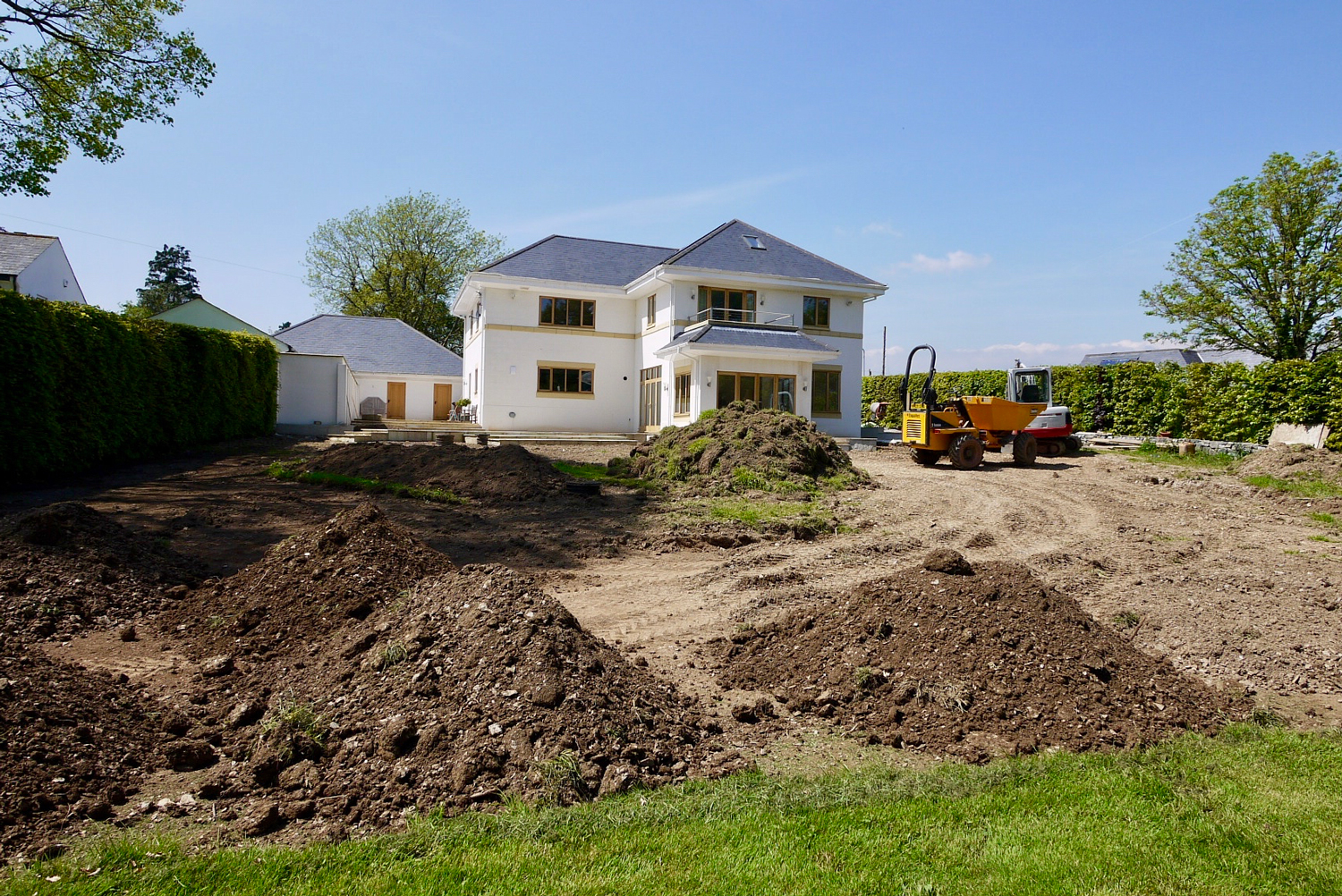 project-stage1 Grading & lawn specialists South Devon