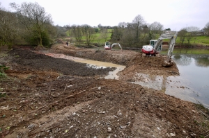 project1-during Lake excavation & enlargement of ponds & lakes, Devon